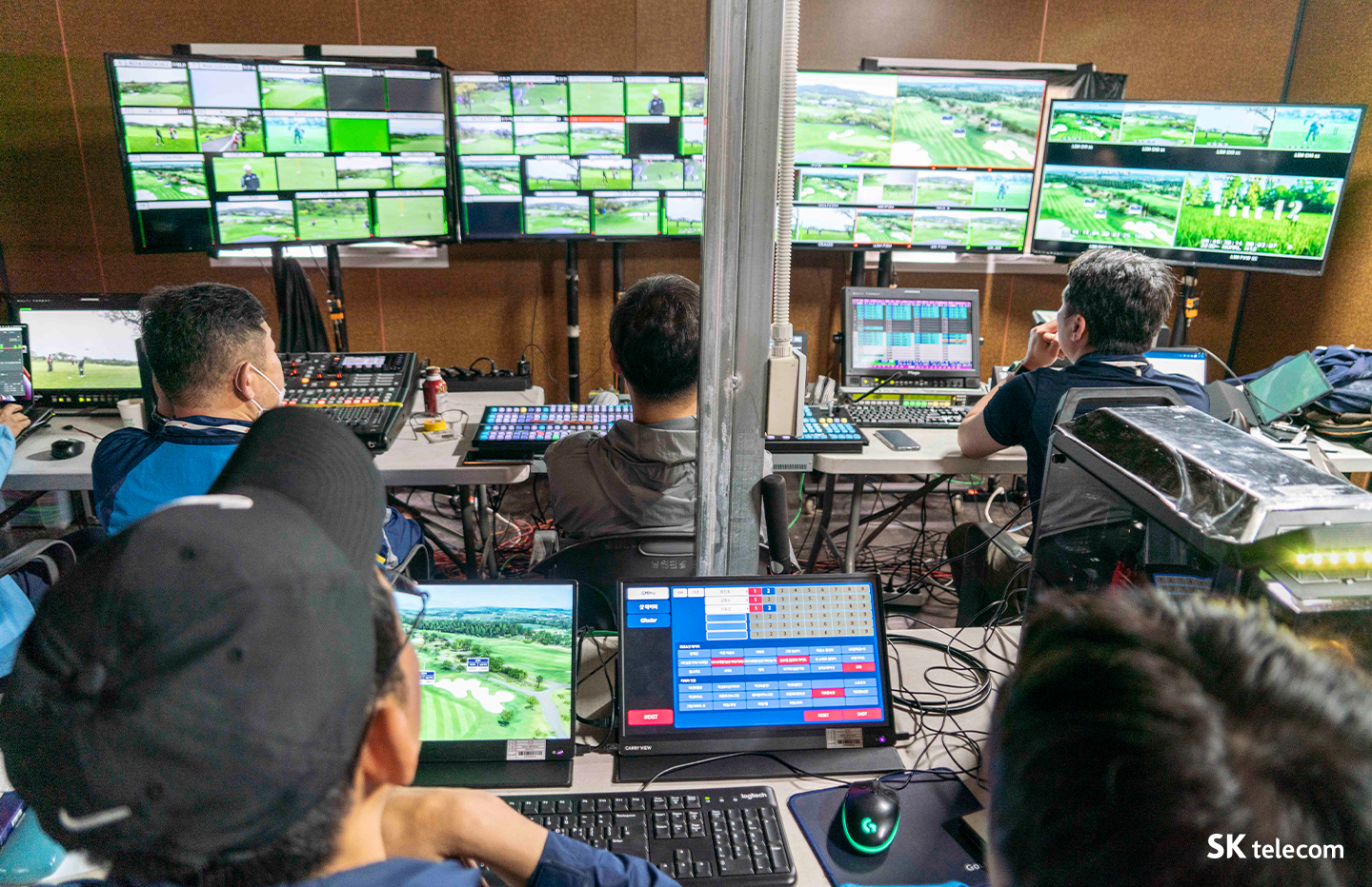 골프 중계의 새로운 기술 AI ∙ 미디어 기술 더해진 ‘SKT 오픈 2023’1