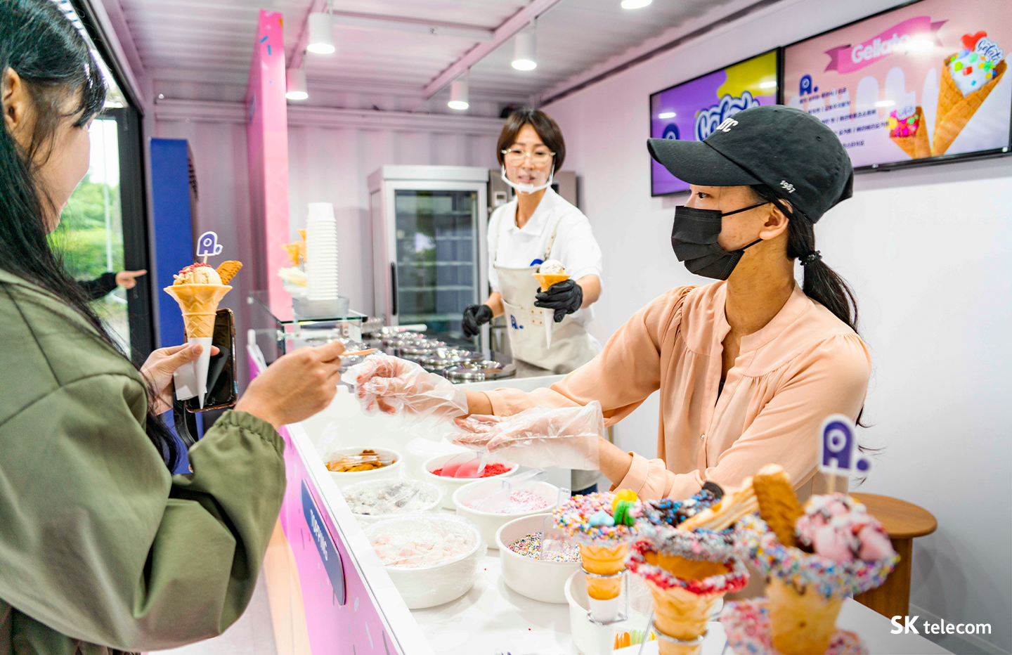 골프 중계의 새로운 기술 AI ∙ 미디어 기술 더해진 ‘SKT 오픈 2023’1