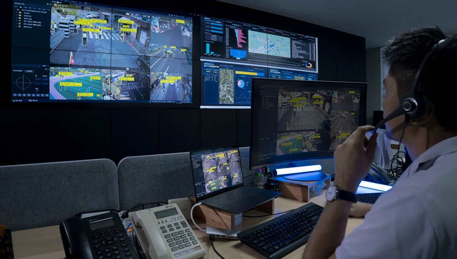 SKT 이노뎁과 AI 영상관제솔루션 출시