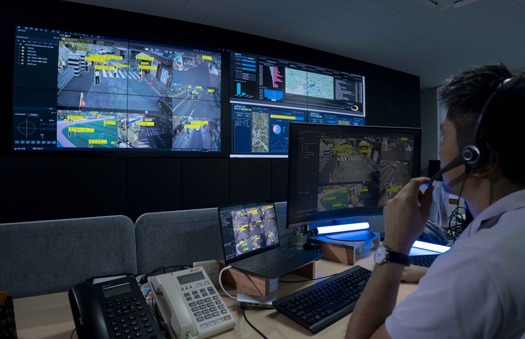 SKT 이노뎁과 AI 영상관제솔루션 출시