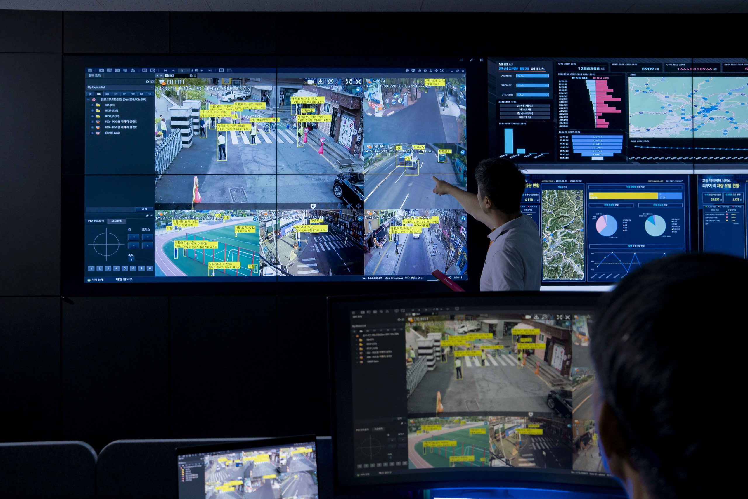 SKT 이노뎁과 AI 영상관제솔루션 출시