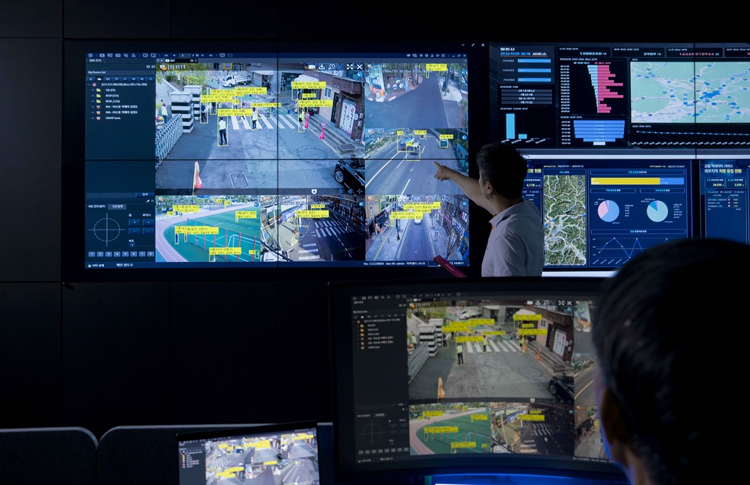 SKT 이노뎁과 AI 영상관제솔루션 출시
