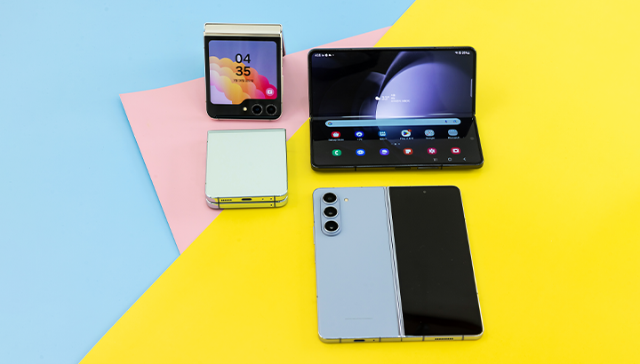 주연 “완성도 높인 갤럭시 Z 폴드5 & 커버 디스플레이 확 커진 갤럭시 Z 플립5”