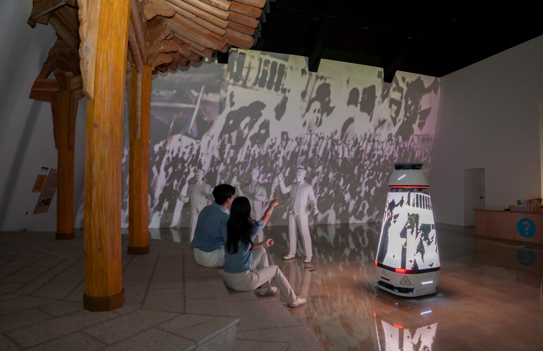 SKT 독립기념관 AI로 유관순열사 모습 동영상으로 재현