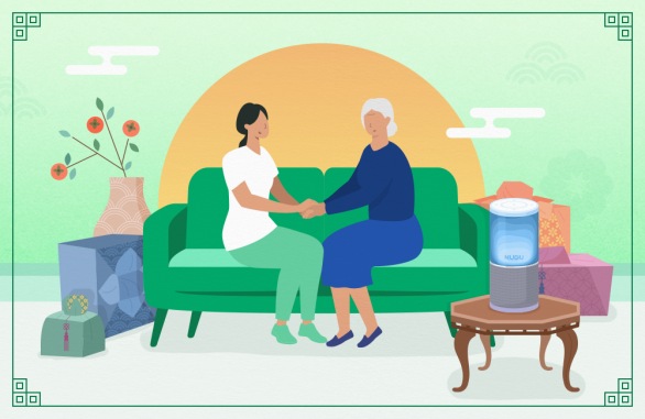 독거 어르신과 AI의 행복한 동행, ICT 케어매니저가 도와드립니다