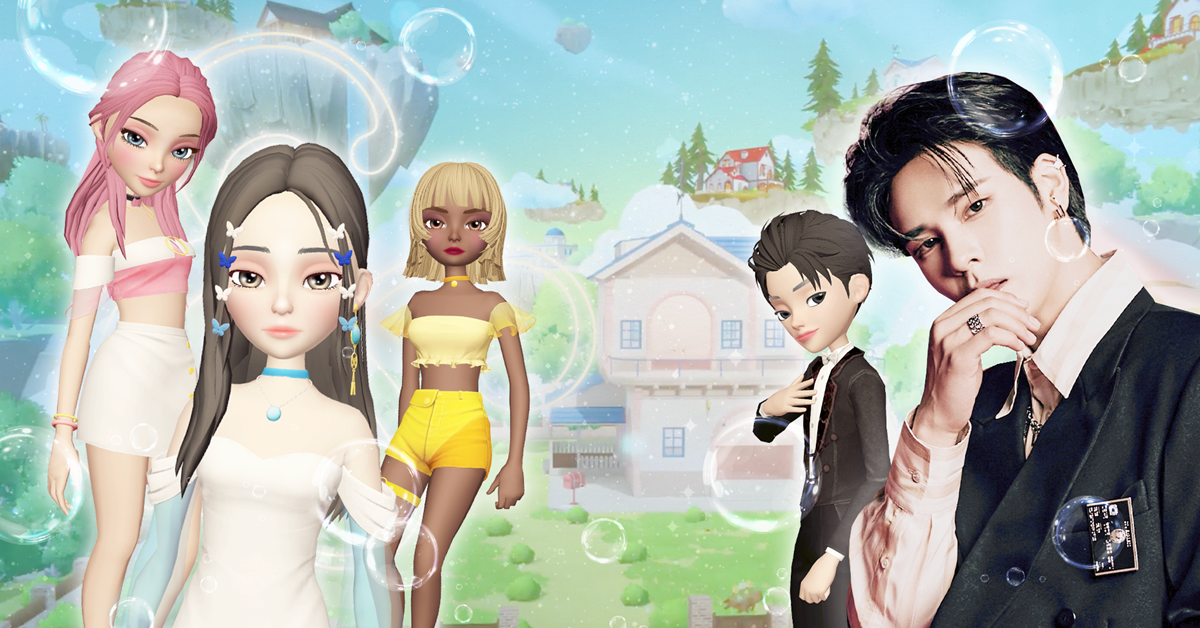 SKT 이프랜드에서 가상과 현실의 아이돌이 만났다