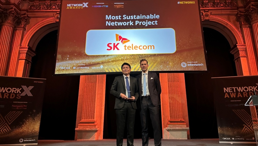 SKT Network X 어워드에서 통신 기술 리더십 인정받아