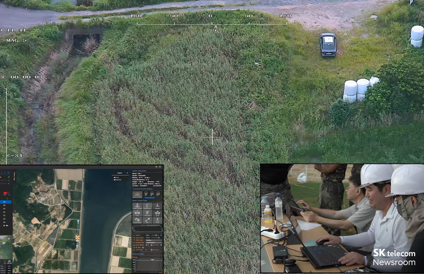 목표 발견 T라이브 캐스터 드론 관제의 뛰어난 실력 인정 받다