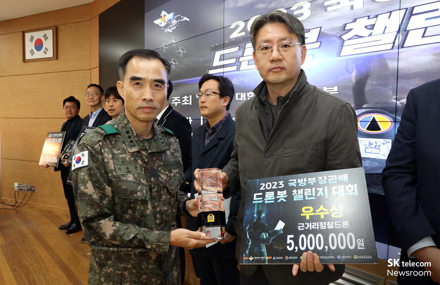 목표 발견 T라이브 캐스터 드론 관제의 뛰어난 실력 인정 받다