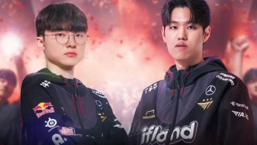 SKT 0 청년과 T1 롤드컵 우승 기쁨 나눈다