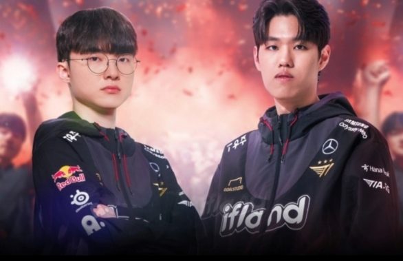 SKT 0 청년과 T1 롤드컵 우승 기쁨 나눈다