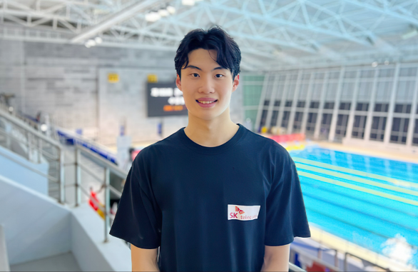 금빛 역영 황선우, SKT 후원도 빛났다_PC