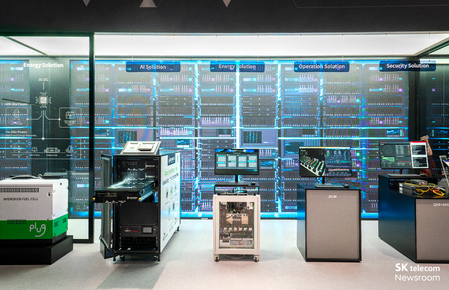 MWC24 글로벌 텔코 AI 초협력으로 여는 미래 MWC24 SKT 부스 소개