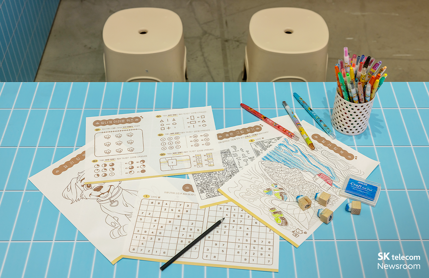 T팩토리 전시 도파민 디톡스하러 오세요