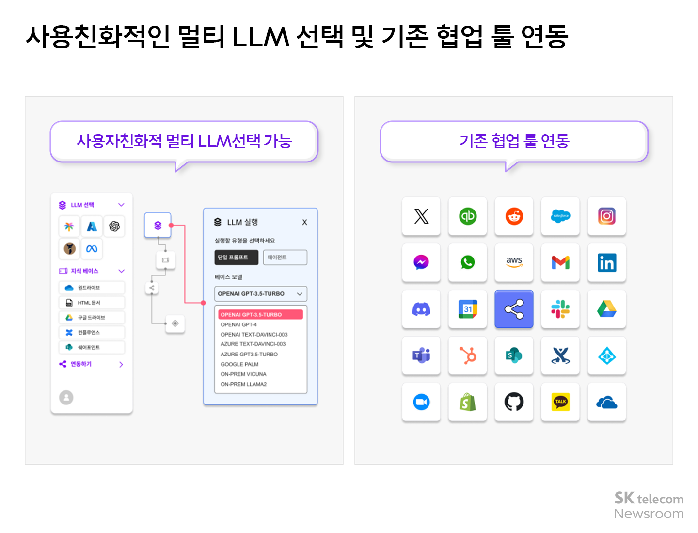 맞춤형 챗봇 직접 만들고 이용까지 SKT B2B 생성형 AI 플랫폼 엔터프라이즈 AI 마켓_04