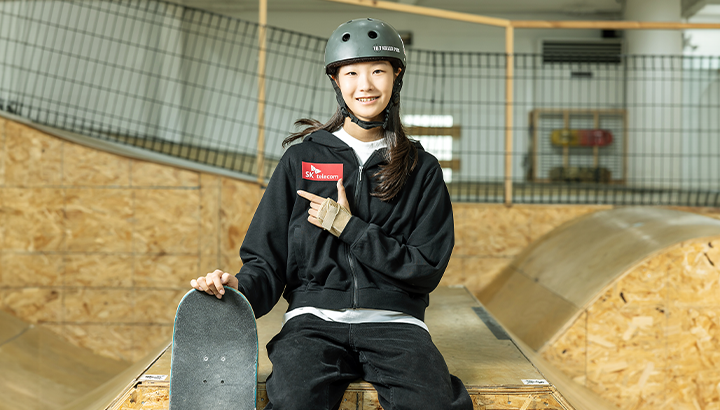 지금 제일 잘할 수 있는 보드에 집중 스케이트보드타는 여고생 조현주 선수 인터뷰