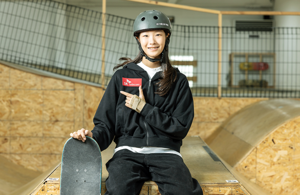 지금 제일 잘할 수 있는 보드에 집중 스케이트보드타는 여고생 조현주 선수 인터뷰