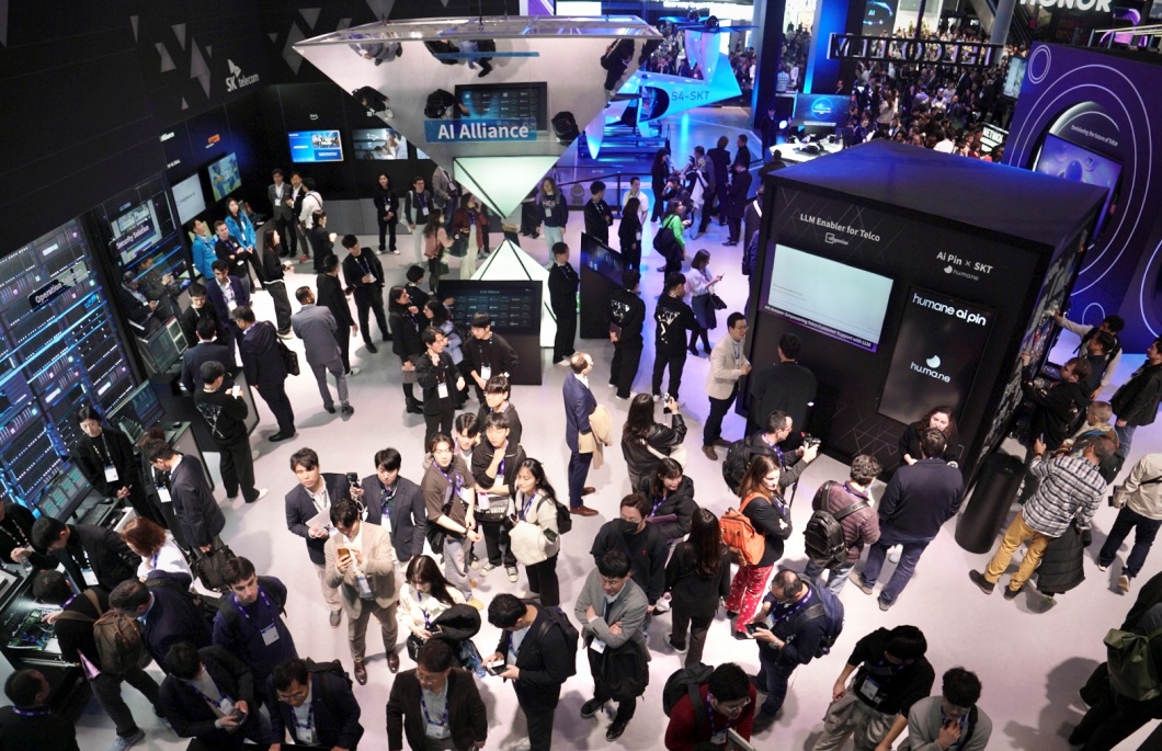 SKT 글로벌 AI 컴퍼니 청사진에 언론∙관람객 호응, 나흘 간 7만명 방문하며 성황