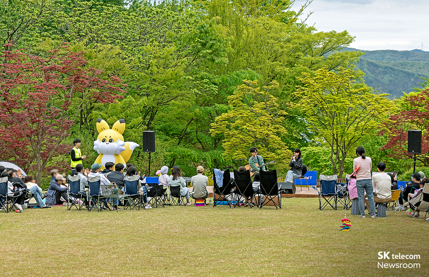 SKT 장기 우수 고객 초대 프로그램 스페셜 T 숲캉스 현장 스케치_19
