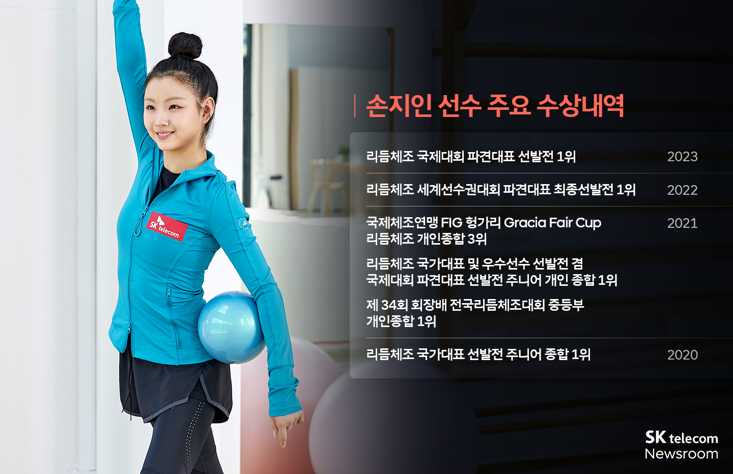 갈비뼈 골절 투혼 외유내강의 리듬체조 손지인 선수 인터뷰