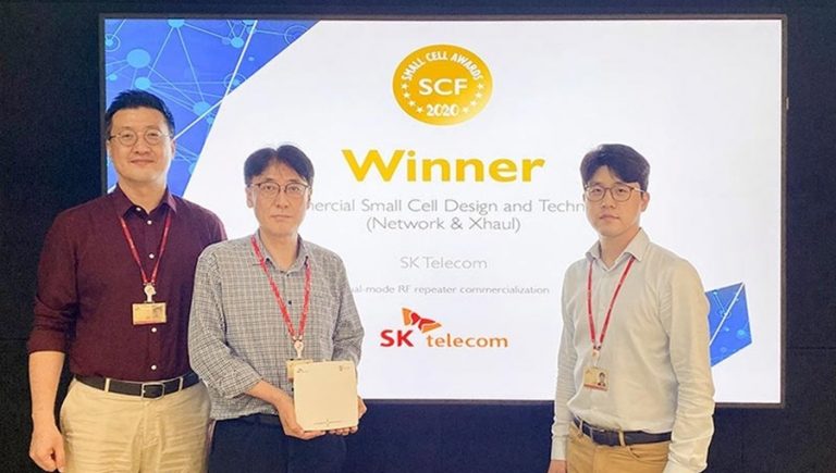SK Telecom Wins at SCF Small Cell Awards 2020_mo