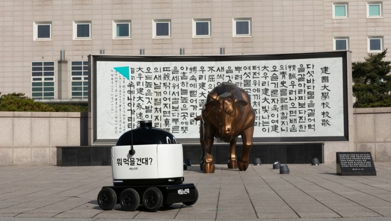 SK Telecom and Woowa Brothers Join Hands for Robot Delivery Service Powered by 5G Edge Cloud_mo