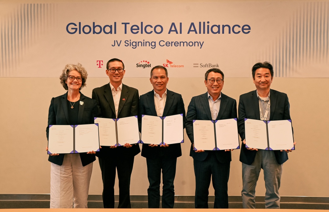 SKT 유영상 CEO 글로벌 통신동맹 ‘원팀’으로 AI 혁신의 길 열어갈 것