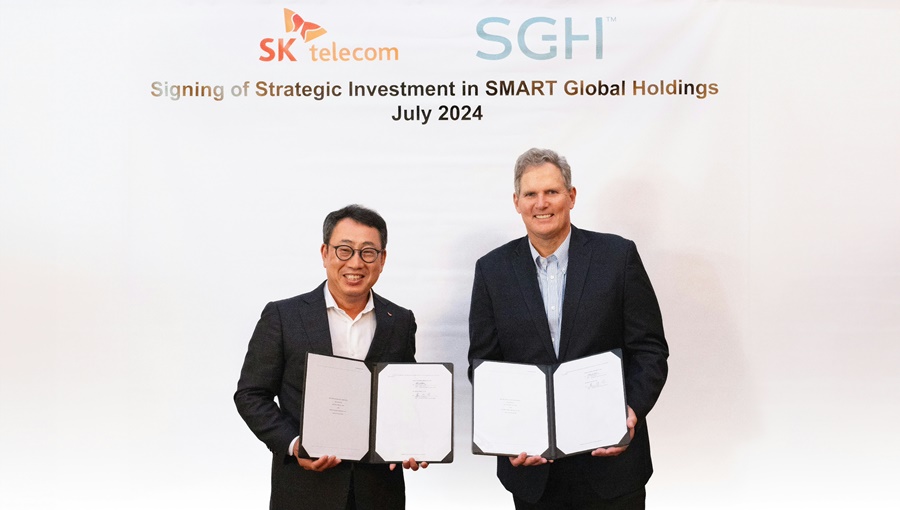 SKT 美 AI 데이터센터 통합 솔루션 대표기업 ‘Smart Global Holdings’에 2억 달러 전격 투자
