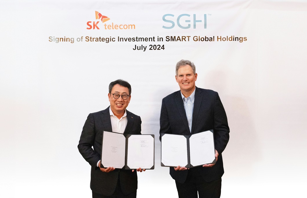 SKT 美 AI 데이터센터 통합 솔루션 대표기업 ‘Smart Global Holdings’에 2억 달러 전격 투자