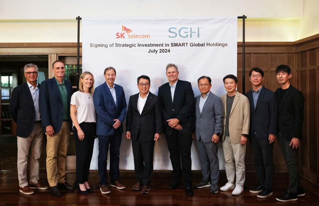 SKT 美 AI 데이터센터 통합 솔루션 대표기업 ‘Smart Global Holdings’에 2억 달러 전격 투자