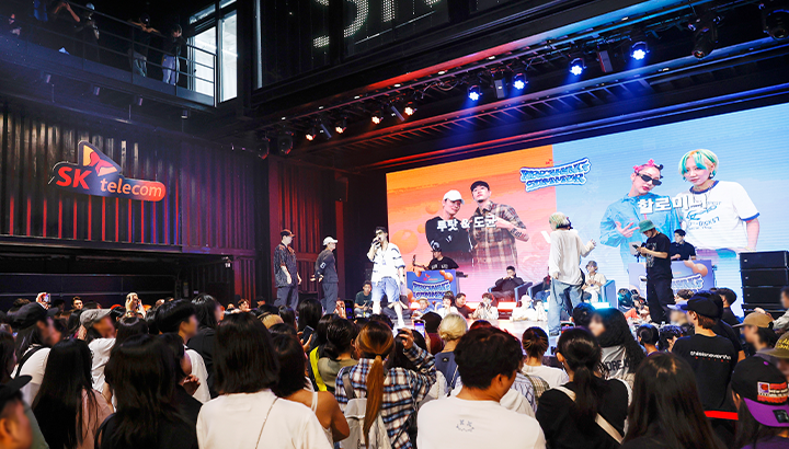 열정 가득한 무대 속으로, SKT 브레이킹 서머 현장