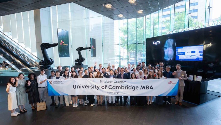英 케임브리지 MBA 학생들 SKT 방문_mo