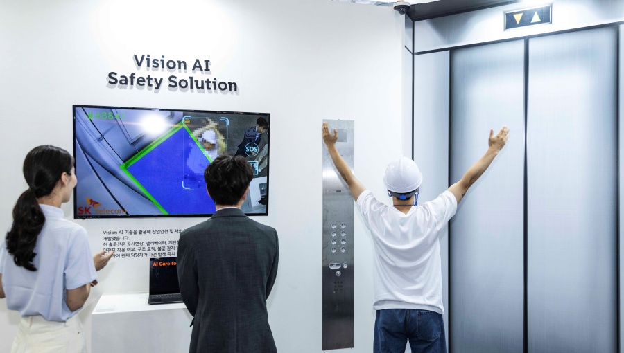 SKT AI로 안전한 산업현장 만든다