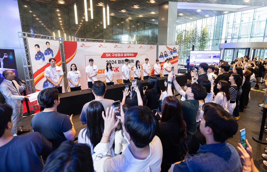 SKT 파리의 감동 전한 Team SK 환영식 개최_04