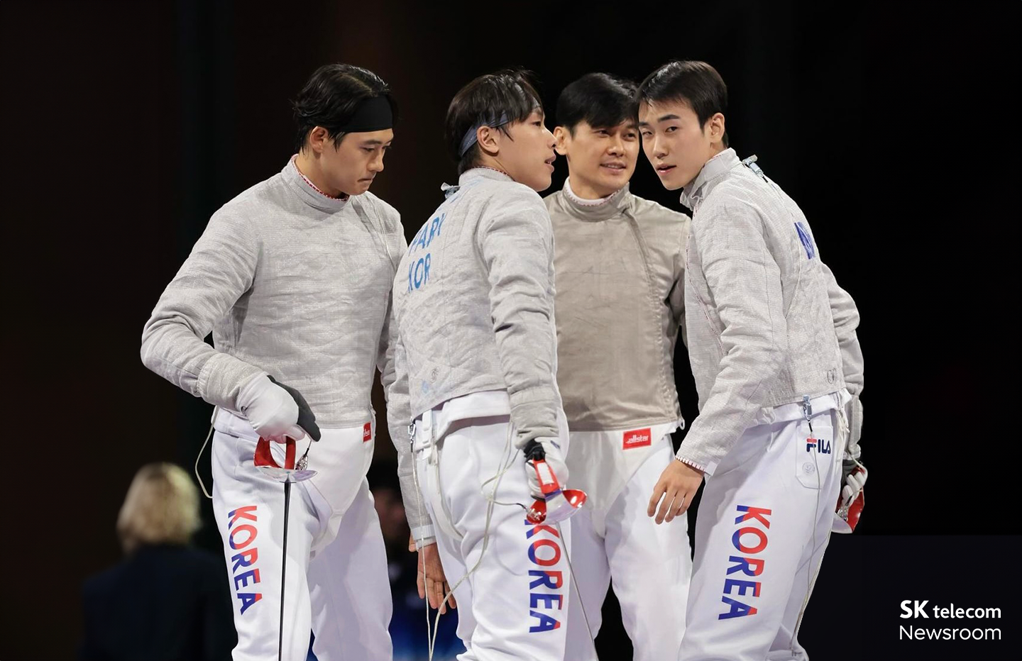 세계 정상 펜싱 코리아! 그 뒤엔 20여년 든든한 지원군 SKT_01