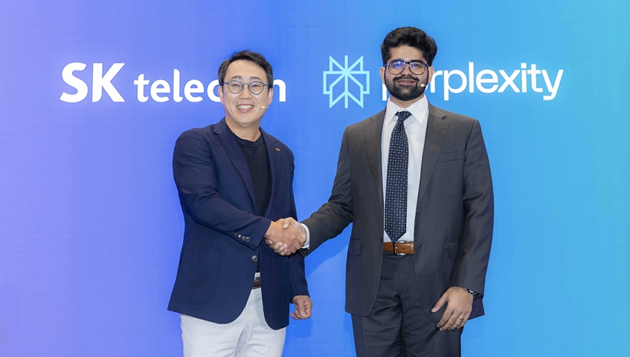 SKT-美 퍼플렉시티 AI ‘검색혁명’ 시동