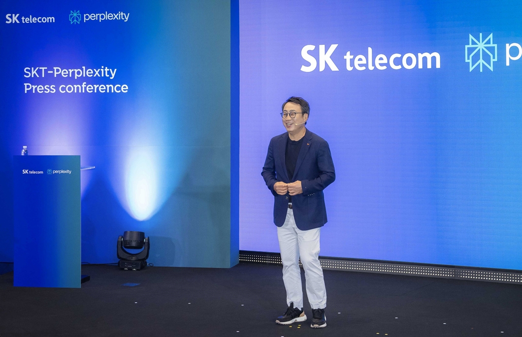 SKT-美 퍼플렉시티 AI ‘검색혁명’ 시동