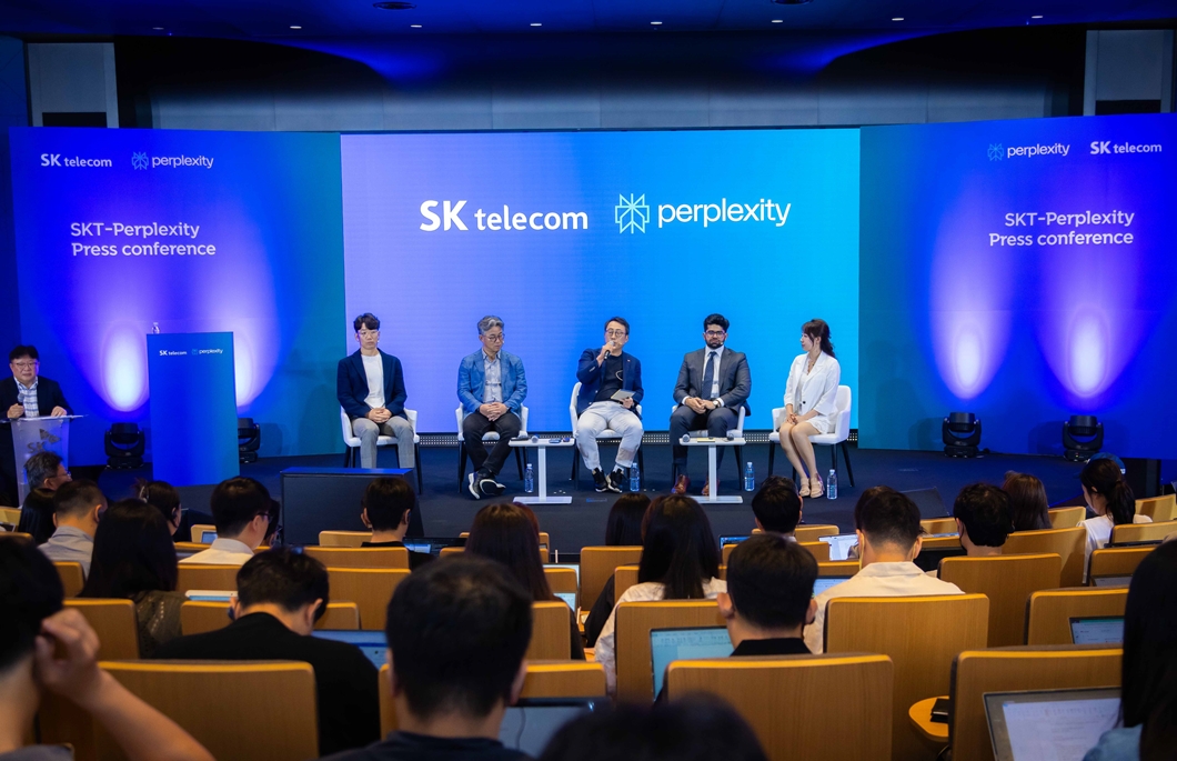 SKT-美 퍼플렉시티 AI ‘검색혁명’ 시동