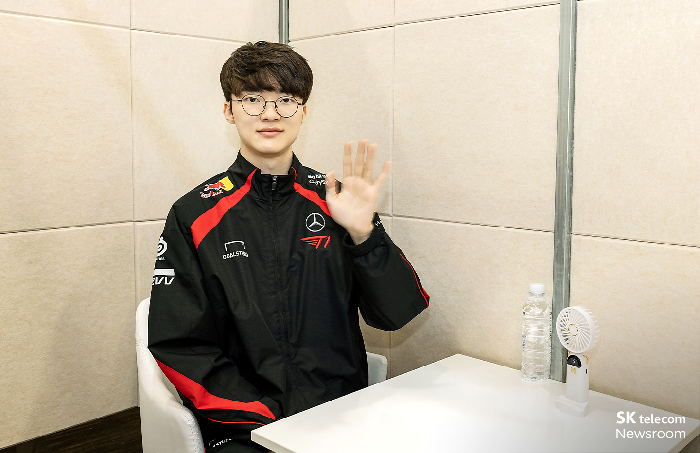 SKT 0청년과 T1 ‘제오페구케’의 만남 0×T1 녹음회 팬미팅 현장
