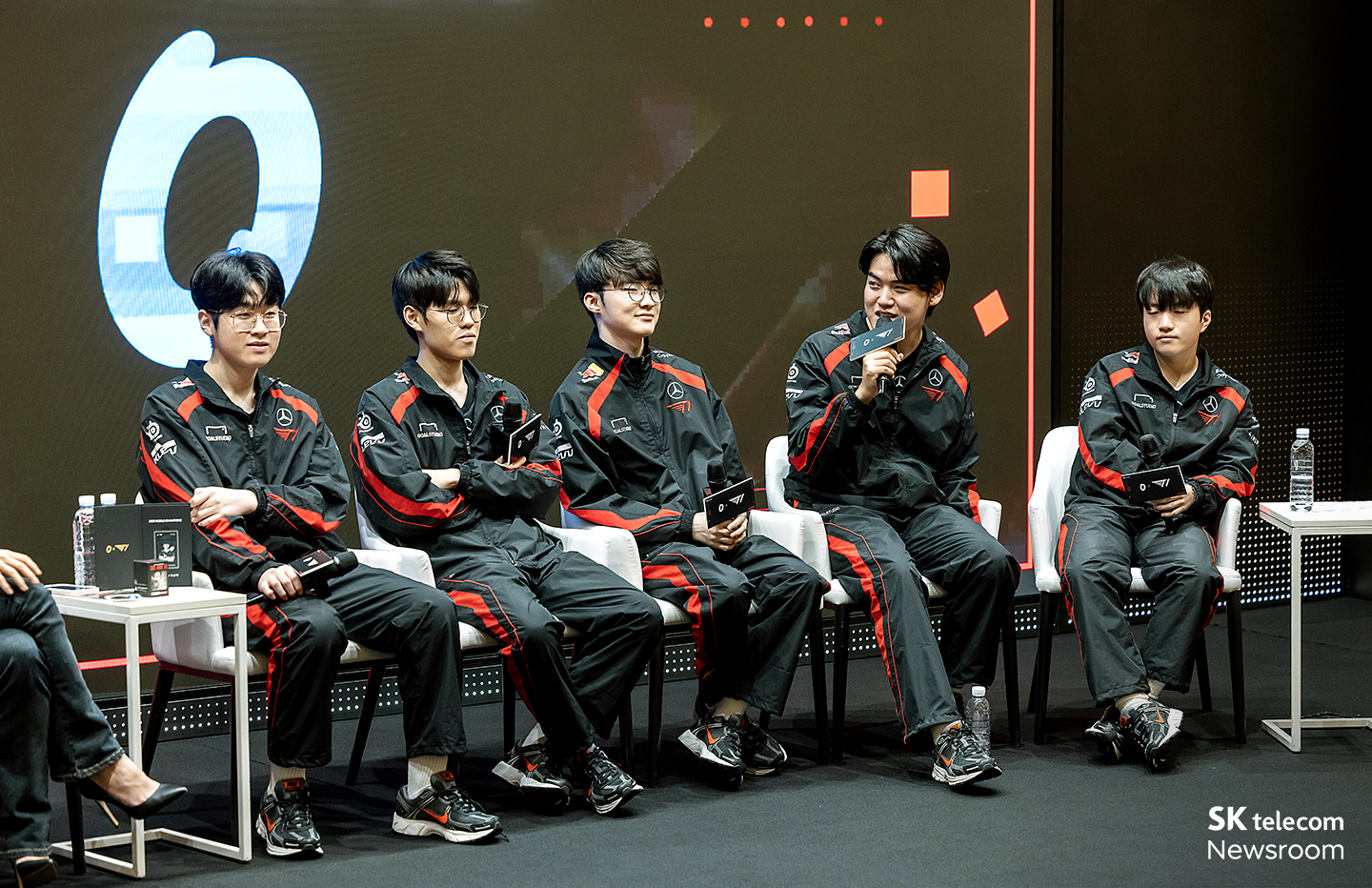 SKT 0청년과 T1 ‘제오페구케’의 만남 0×T1 녹음회 팬미팅 현장