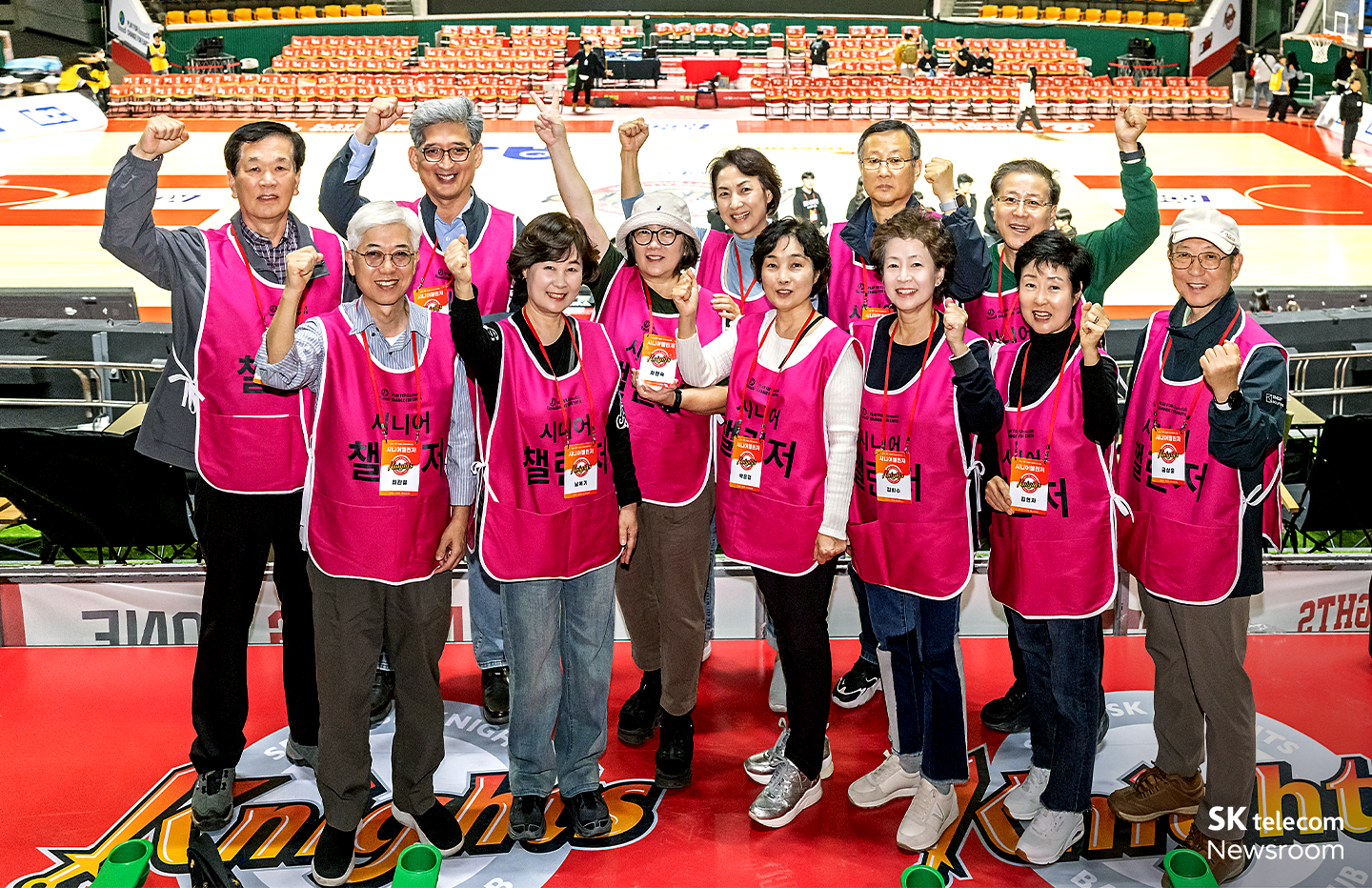 농구장에서 만난 새로운 도전 SK나이츠 시니어 챌린저의 첫 출근