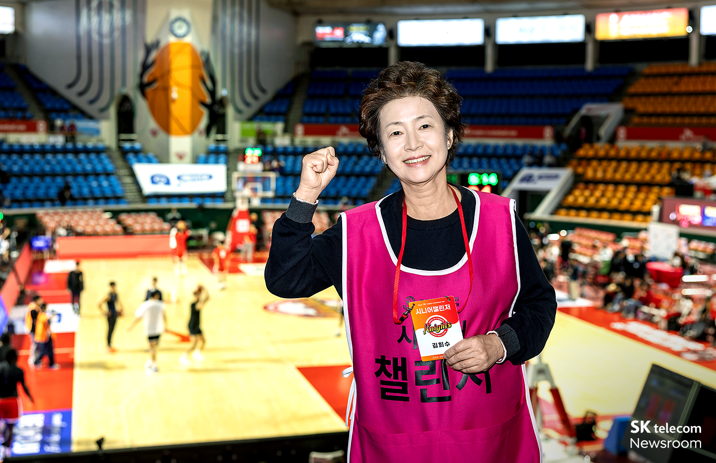 농구장에서 만난 새로운 도전 SK나이츠 시니어 챌린저의 첫 출근