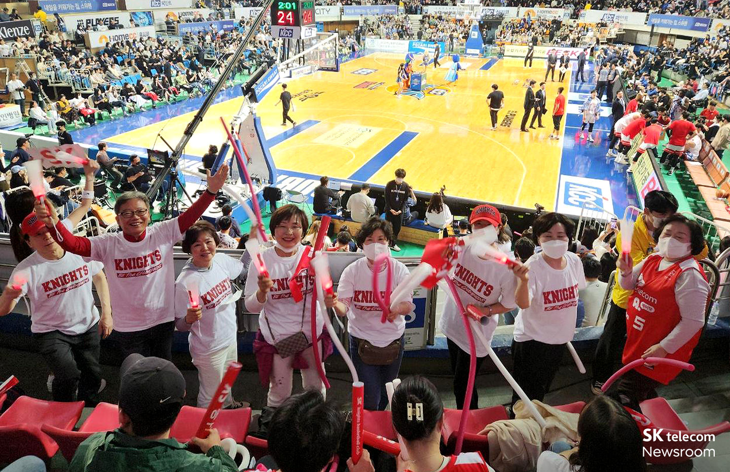 농구장에서 만난 새로운 도전 SK나이츠 시니어 챌린저의 첫 출근