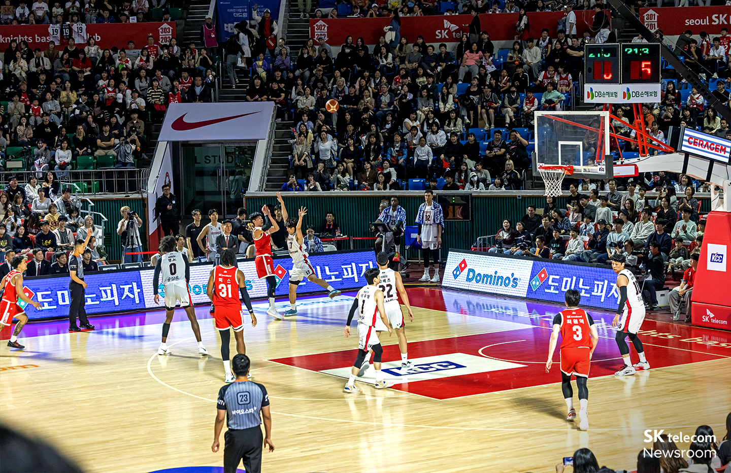 농구장에서 만난 새로운 도전 SK나이츠 시니어 챌린저의 첫 출근