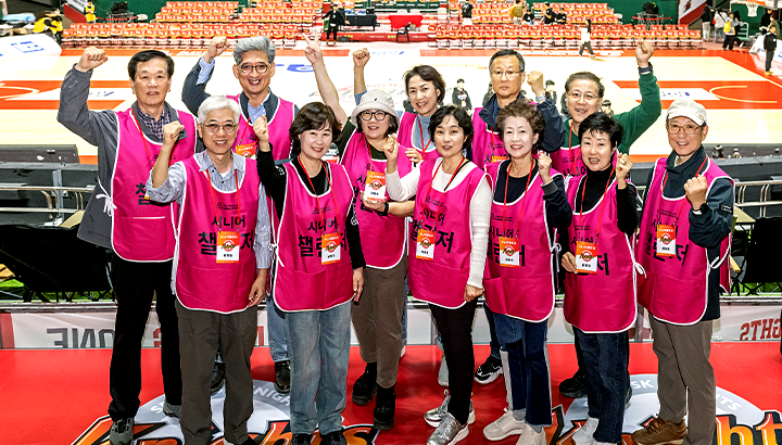 농구장에서 만난 새로운 도전 SK나이츠 시니어 챌린저의 첫 출근