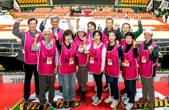농구장에서 만난 새로운 도전 SK나이츠 시니어 챌린저의 첫 출근