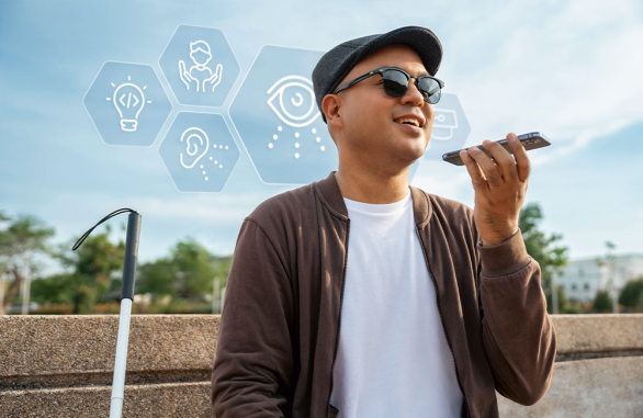 시각장애인의 더 나은 삶을 위해, SKT의 AI 서비스 교육 프로그램