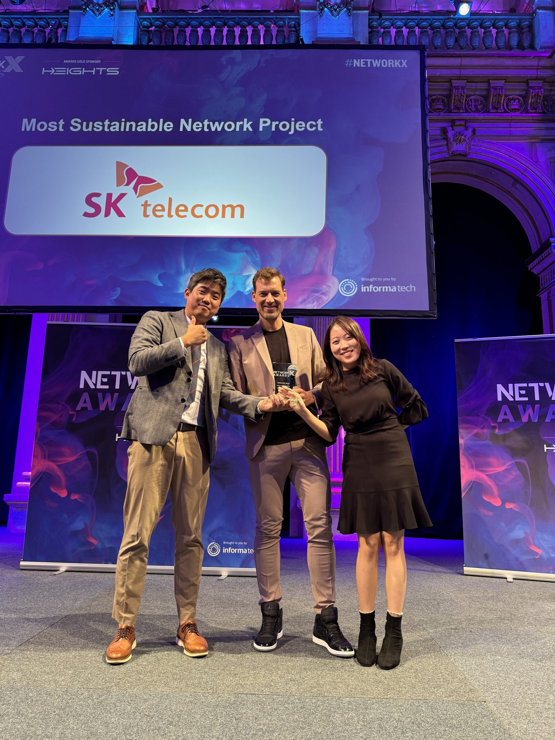 SKT 글로벌 어워드에서 통신 인프라 가치 높여주는 AI 기술력 인정받아