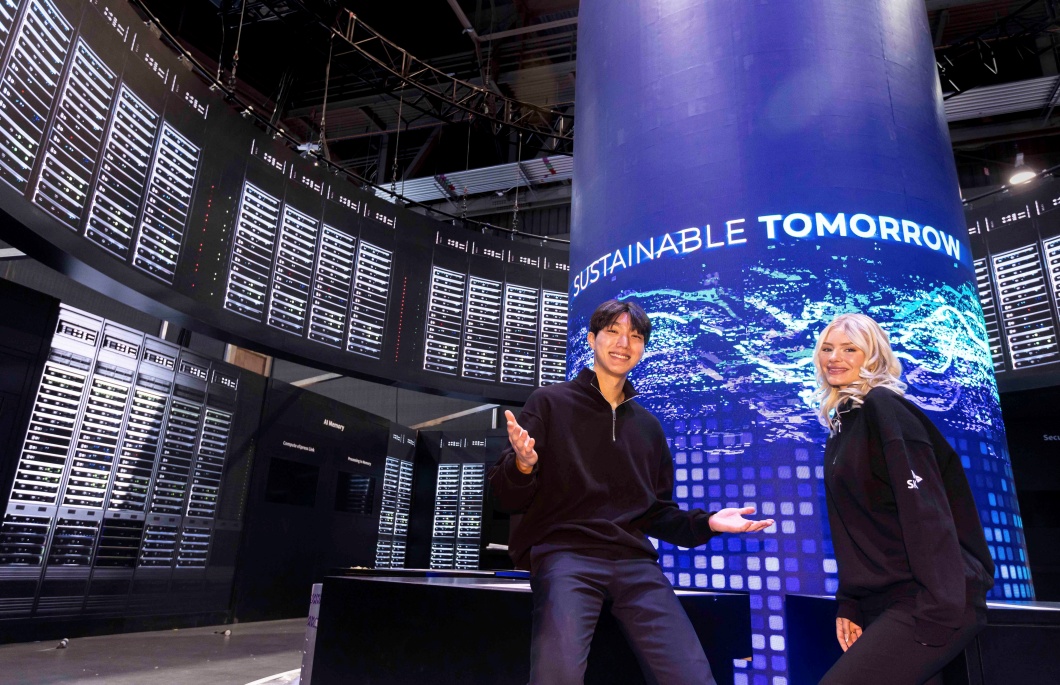 SKT 혁신적 AI 기술, CES 사로잡는다