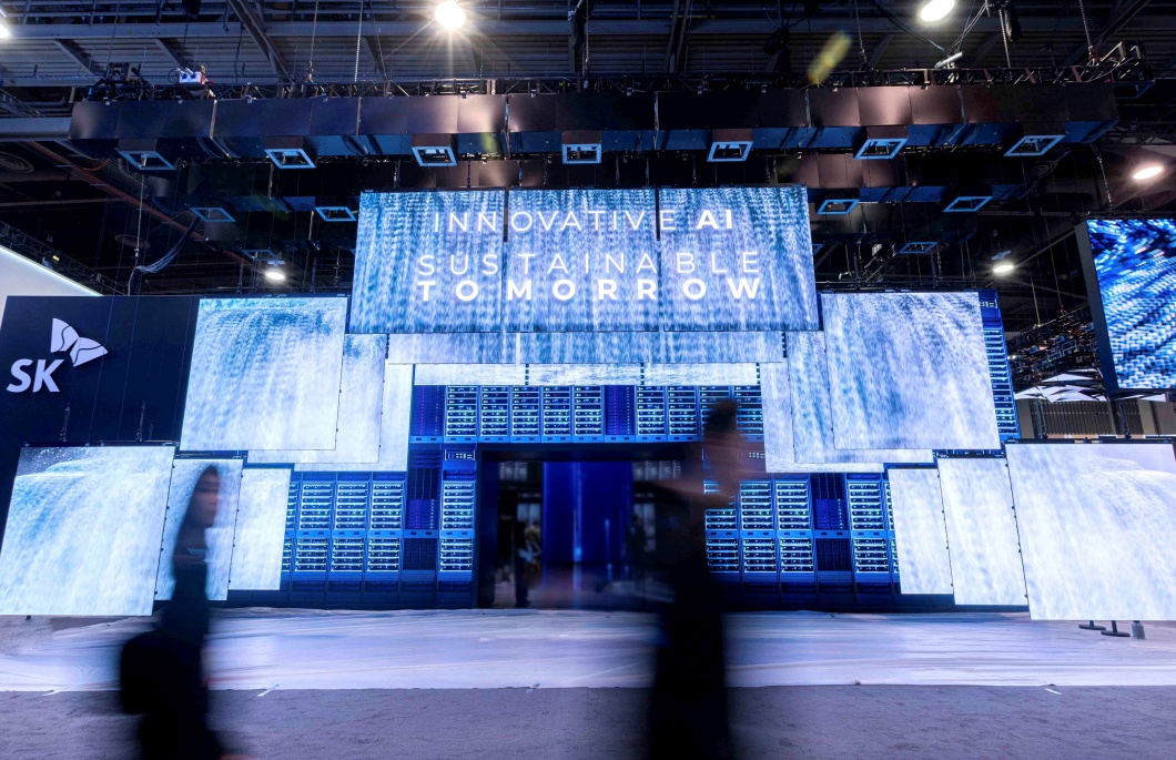 SKT 혁신적 AI 기술, CES 사로잡는다